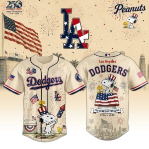 Lad Peanuts Usa 250Th Anniversary 2026 Baseball Jersey Limited Collector Edition