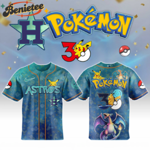 All Mlb Teams X Pokemon Day Limited Edition Astros Jersey