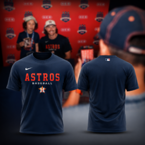 2026 Houston Astros Navy Baseball Performance T-Shirt Mlb Fan Tee Gift For Baseball Fans