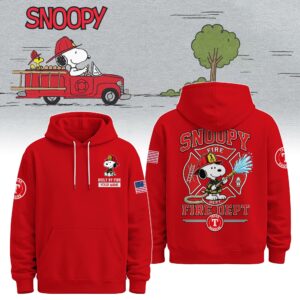 Texas Snoopy Firefighter Personalized Official Hoodie Fan Edition