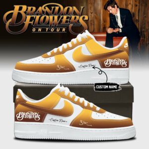 Brandon Flowers On Tour 2026 Exclusive Collector Sneakers Music Fan Edition
