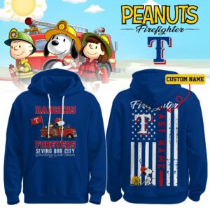 Texas Snoopy Firefighter Personalized Premium Fan Hoodie Collection