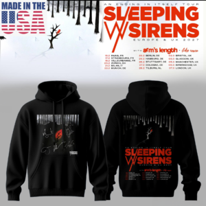 Sleeping With Sirens An Ending In Itself Tour 2027 Exclusive Fan Hoodie