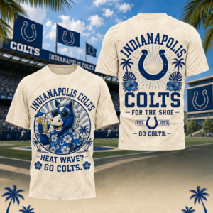 Indianapolis Colts Nfl Vacation Style 3D Shirt