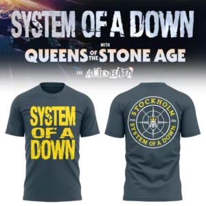 System Of A Down Uk Europe Stadium Tour 2026 Premium Rock Fan T-Shirt