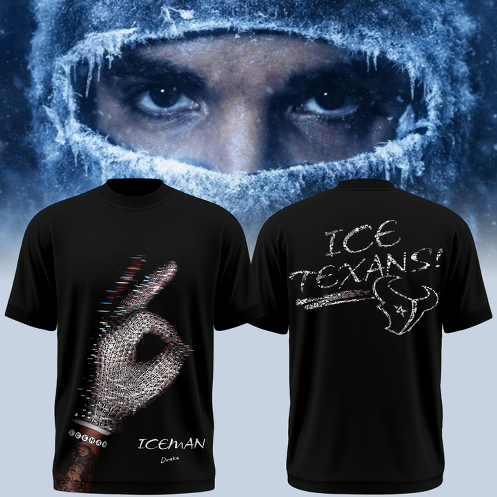 Houston Texans X Iceman Graphic Fan T-Shirt