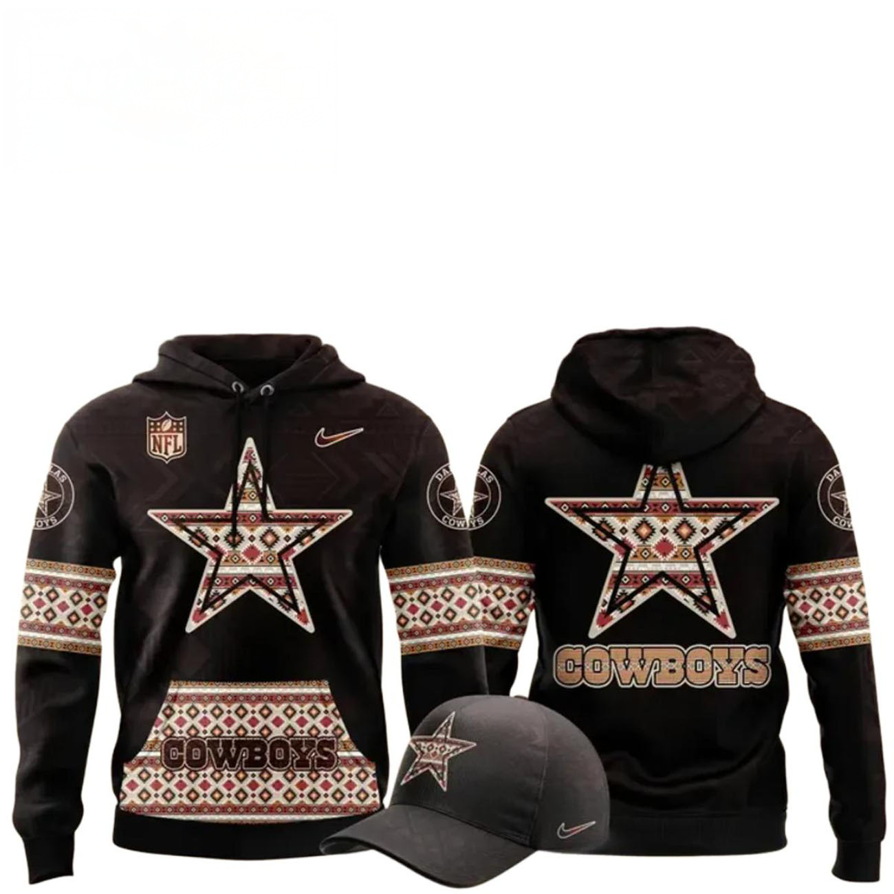 Dallas Cowboys Native American Heritage Month Limited Edition Hoodie