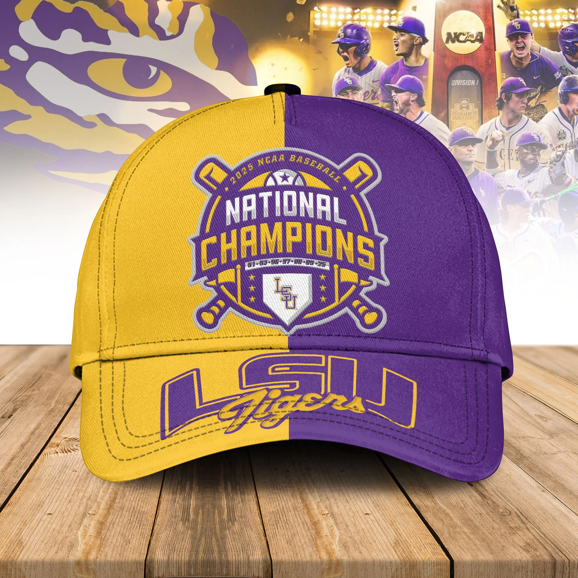 Lsu Tigers Premium Classic Cap Fan Collection