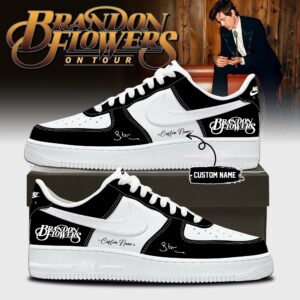 Brandon Flowers On Tour 2026 Premium Signature Sneakers Music Tour Edition