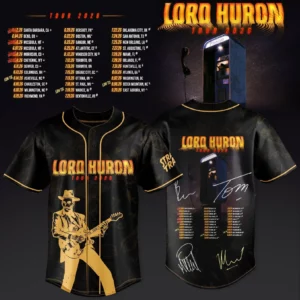 Lord Huron Tour 2026 Baseball Jersey Western Rock Band Concert Merch Gift For Fans