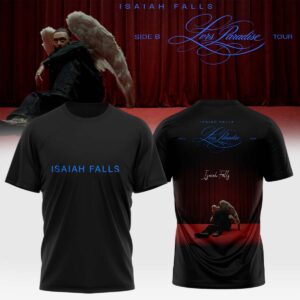 Isaiah Falls Lvrs Paradise Side B Tour 2026 Music Lover Graphic T-Shirt