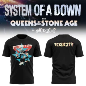 System Of A Down Uk Europe Stadium Tour 2026 Official Concert T-Shirt
