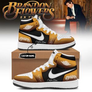 Brandon Flowers On Tour 2026 Premium Limited Edition Concert Sneakers