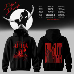 Aura World Tour 2026 Europe Uk Graphic Tour Hoodie