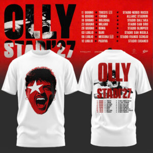 Olly Stadi 2027 Tour Official Fan T-Shirt
