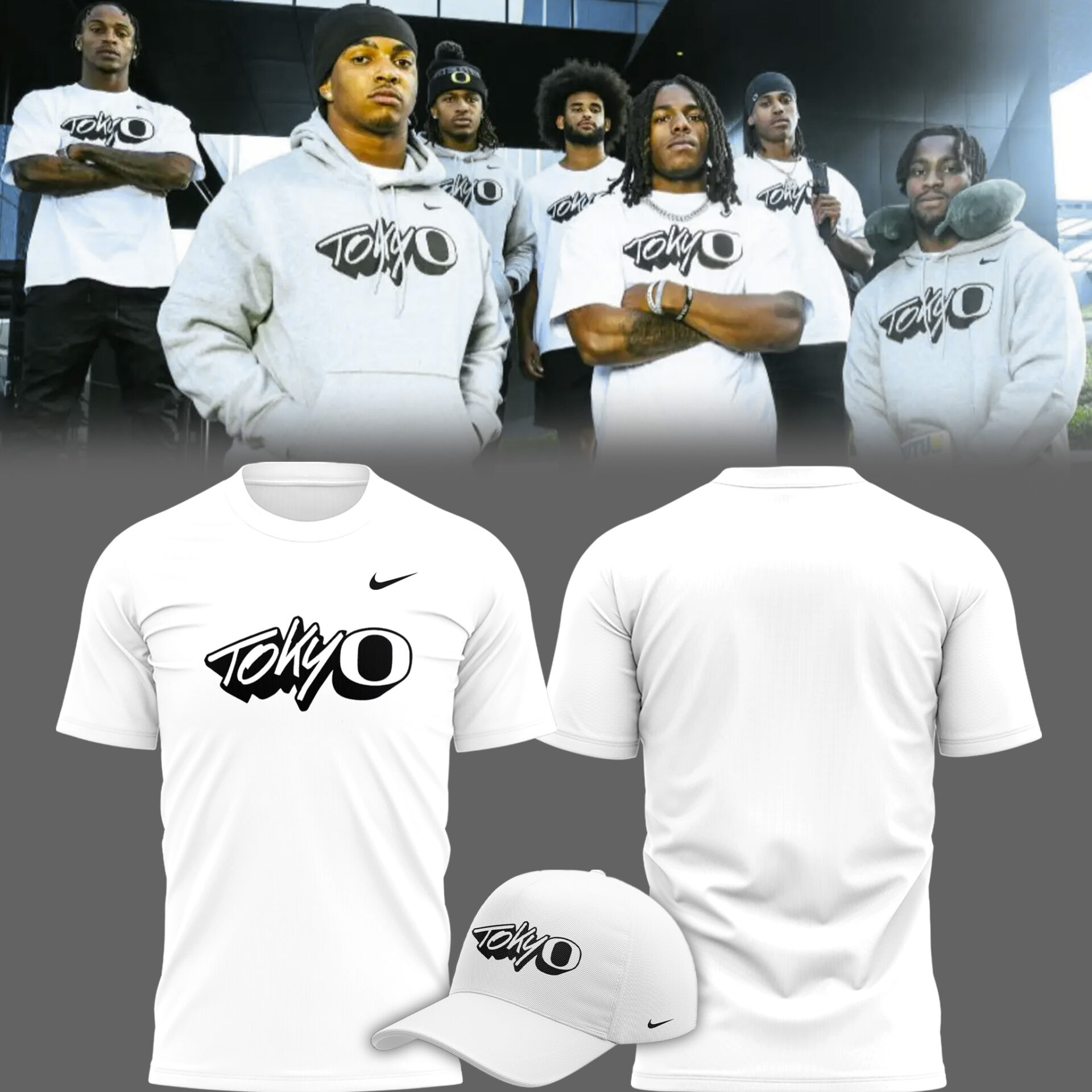 Oregon Football Tokyo Showcase Graphic T-Shirt Gift For Fans