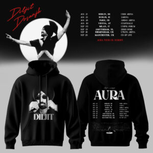 Aura World Tour 2026 Europe Uk Official Fan Hoodie Edition