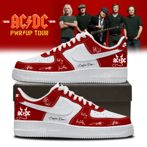 Acdc Power Up Tour 2026 Exclusive Signature Sneakers Premium Edition