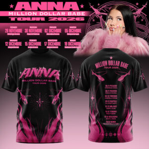 Million Dollar Babe Tour Signature Fan T-Shirt