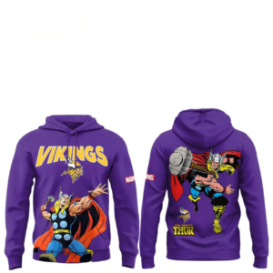 Minnesota Vikings Thor Marvel Limited Edition Hoodie