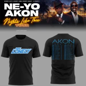 Nights Like This Tour 2026 Official Concert Graphic Shirt Premium Merchandise