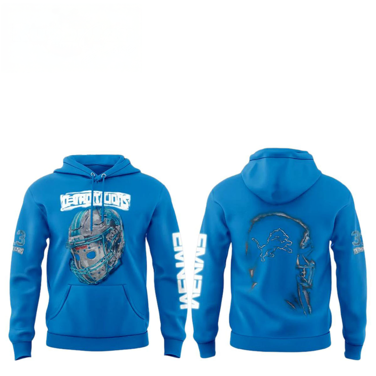 Detroit Lions X Eminem 2025 Limited Edition Hoodie