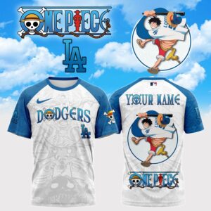 Los Angeles Dodgers One Piece Night Graphic T-Shirt Fan Collection