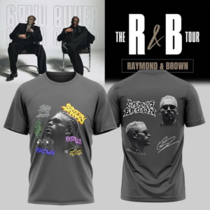 Usher Raymond & Chris Brown The R&B Tour 2026 Signature T-Shirt Fan Edition