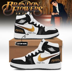 Brandon Flowers On Tour 2026 Collector Signature Sneakers Music Merchandise