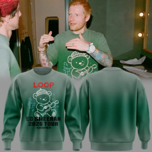 Ed Sheeran North American Loop Tour 2026 Limited Sweatshirt Premium Edition