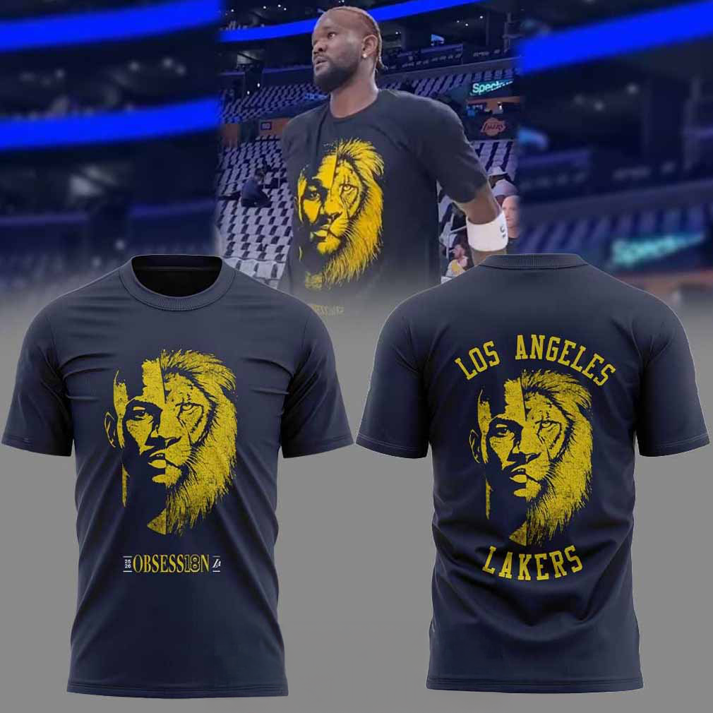 Los Angeles Lakers Jj Redick Deandre Ayton The Lion Nba Graphic T-Shirt