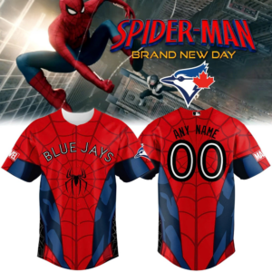 Toronto Blue Jays Spider Man Brand New Day 2026 Baseball Jersey