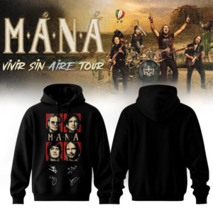 ManÃ£Â¡ Vivir Sin Aire Tour 2026 Official Concert Hoodie Fan Edition