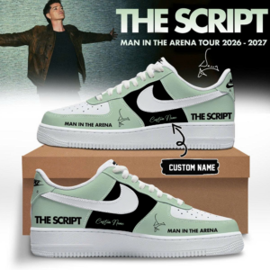 The Script Man In The Arena Tour 2026 2027 Official Tour Signature Sneakers