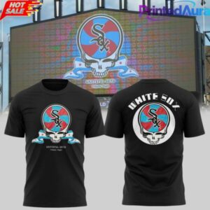 Chicago White Sox Grateful Dead Night Black Edition T-Shirt