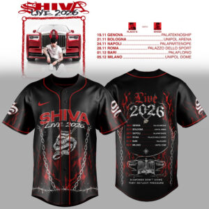 Shiva Live Tour 2026 Premium Fan Jersey Edition