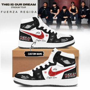 Fuerza Regida This Is Our Dream Stadium Tour 2026 Exclusive Signature Sneakers