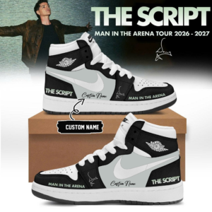 The Script Man In The Arena Tour 2026 2027 Exclusive Fan Signature Sneakers Collection