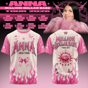 Million Dollar Babe Tour Graphic Concert T-Shirt
