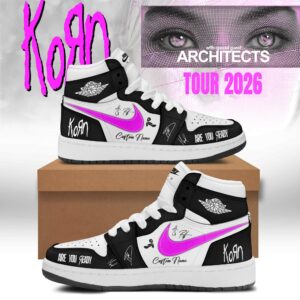 Korn Are You Ready Tour Inspired Signature Low Top Sneakers For Heavy Metal Fans
