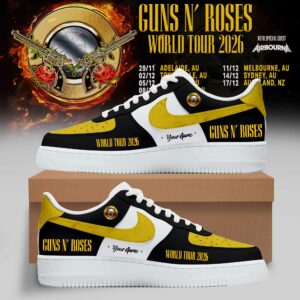 Guns N Roses World Tour 2026 Premium Fan Shoes Edition