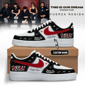 Fuerza Regida This Is Our Dream Stadium Tour 2026 Official Tour Footwear