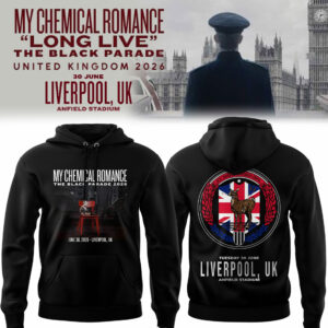 My Chemical Romance The Black Parade Tour 2026 Signature Hoodie Gift For Fans