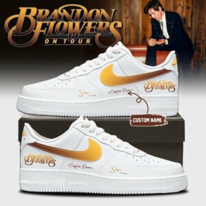 Brandon Flowers On Tour 2026 Exclusive Music Tour Signature Sneakers