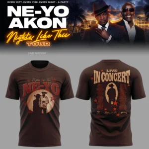 Nights Like This Tour 2026 Exclusive Tour Graphic Shirt Limited Fan Edition