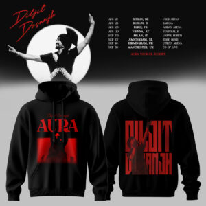 Aura World Tour 2026 Europe Uk Premium Merchandise Hoodie