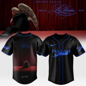 Isaiah Falls Lvrs Paradise Side B Tour 2026 Signature Baseball Jersey Collection