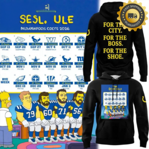 Indianapolis Colts X The Simpsons 2026 Edition Hoodie