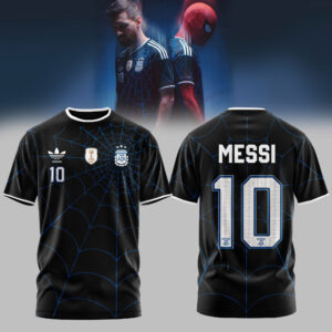 Messi X Spider Man Premium Fan T-Shirt Gifts For Fans