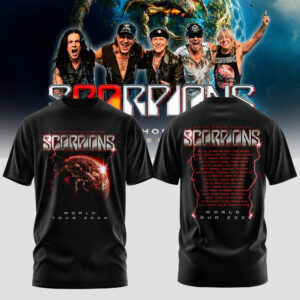 Scorpions Coming Home World Tour 2026 Fan T-Shirt Gifts For Fans